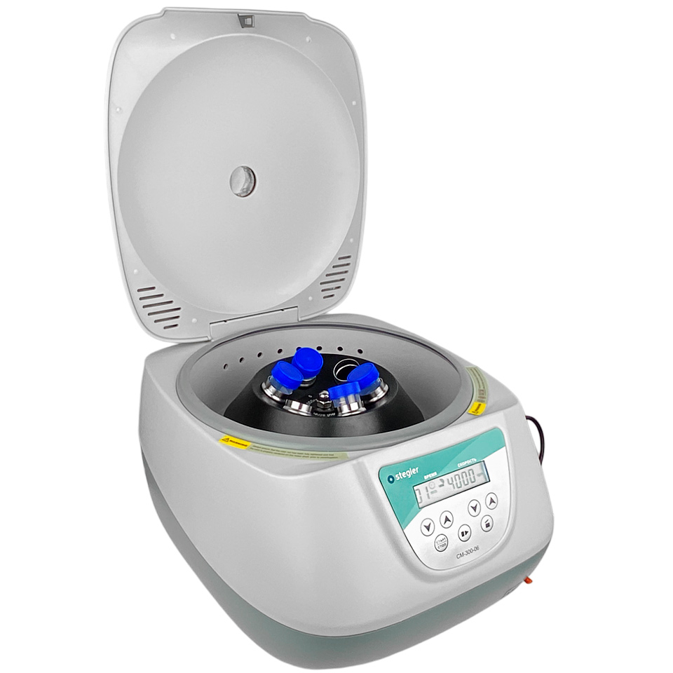 Laboratory centrifuge Stegler CM-300-06 (up to 4000 rpm, 6×50 ml)