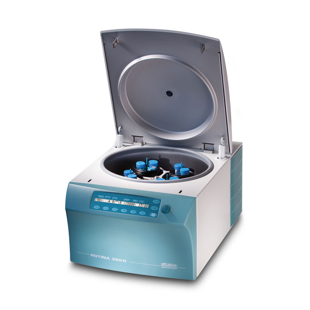 Centrifuge Hettich ROTINA 380 R up to 15,000 rpm (4x290 ml, refrigerated)