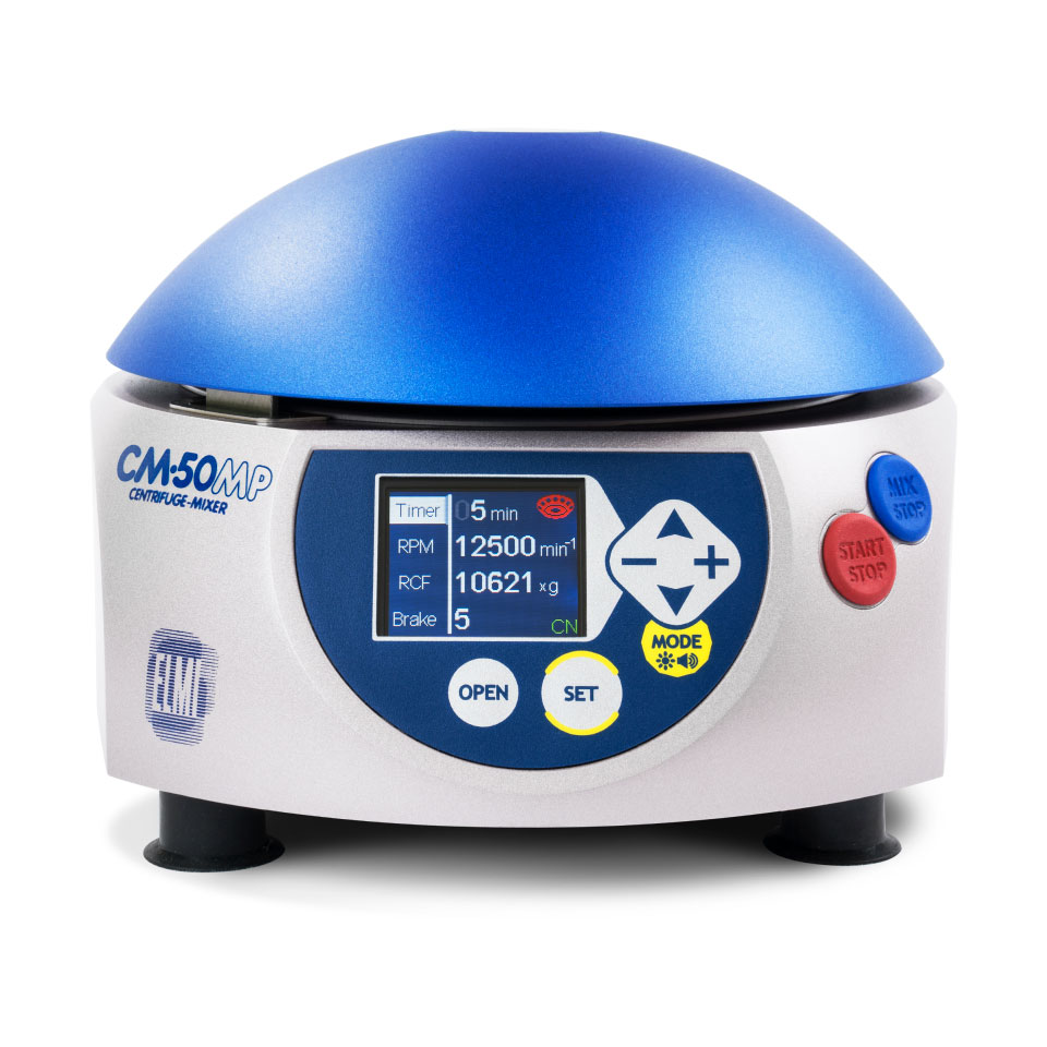 Medical centrifuge-shaker ELMI CM-50MP (up to 12500 rpm, 12x2 ml)