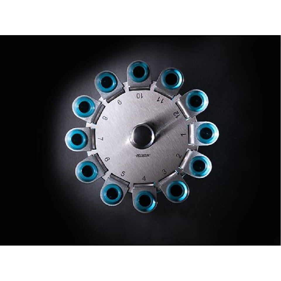 Folding rotor without Hettich suspension system (12 places, angle 60°) for EBA 280 / EBA 280S, art. 1142