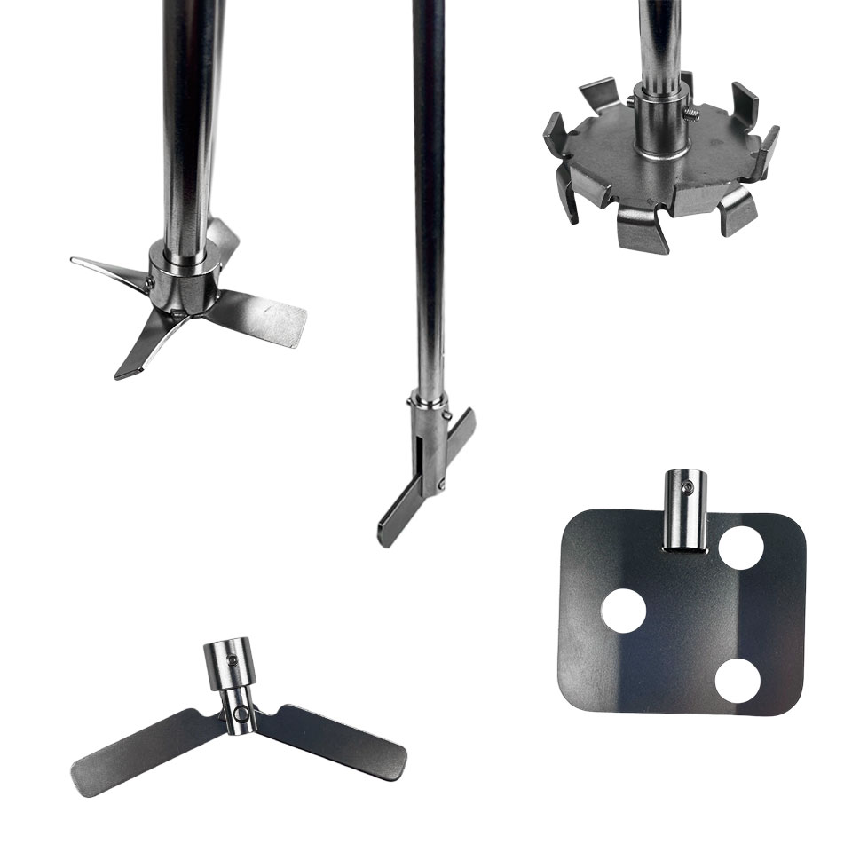 Set of mixing elements for overhead drive mixers DLAB OS20 and OS40, art. 18900743