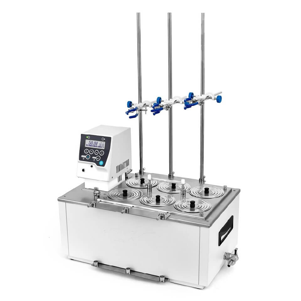 Liquid thermostat Termex VT18-3 (18 l, +20...+100 °C, universal, 6 places, 6 stands)