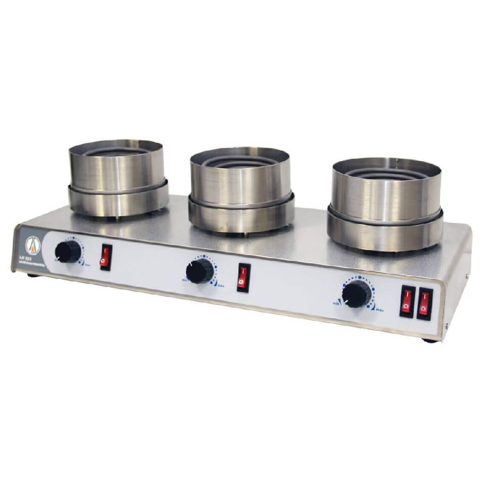 Heating mantle LOIP LH-253 (3×250…1000 ml, 600 °C)