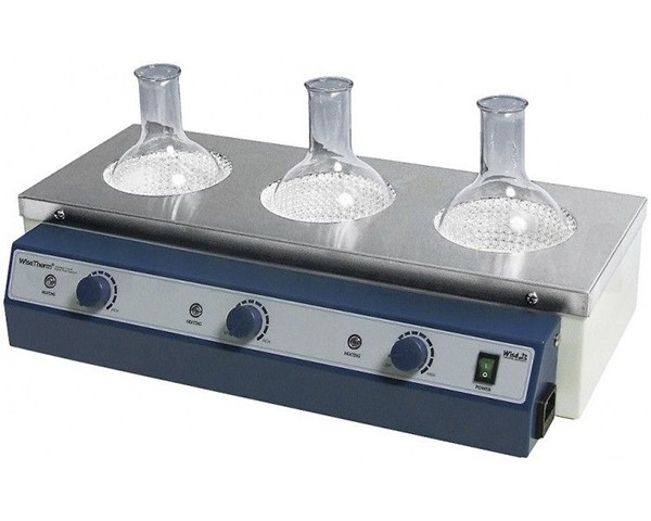 Heating mantle DAIHAN WHM-12391 (3×500 ml, 450 °C)