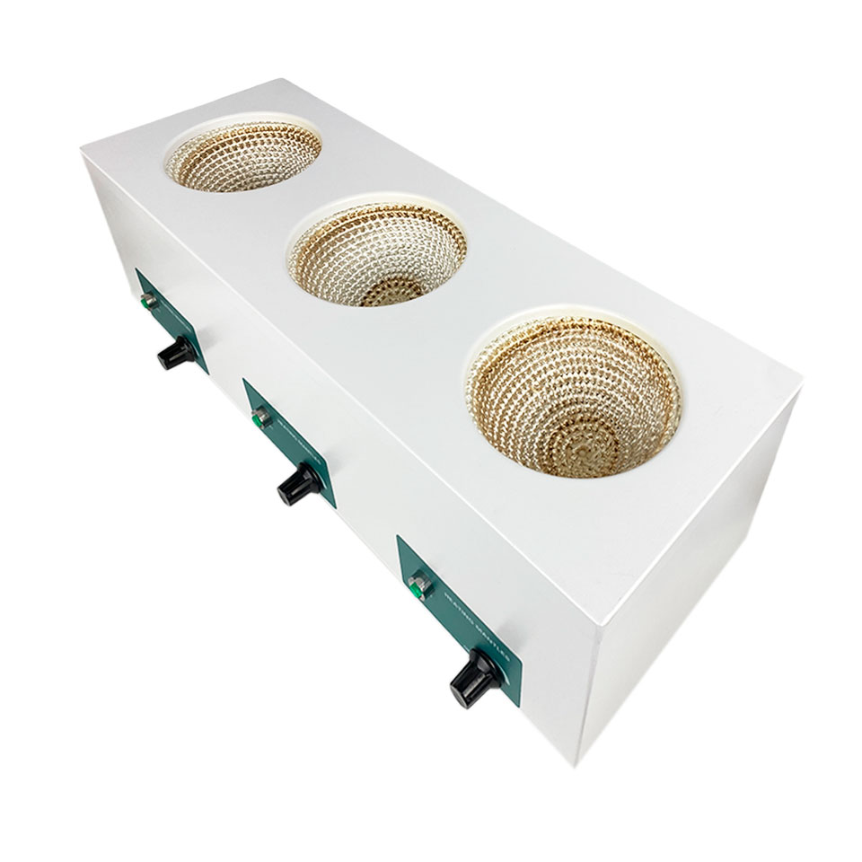 Heating mantle Stegler KH-3-500 (3×500 ml, 450 °C)