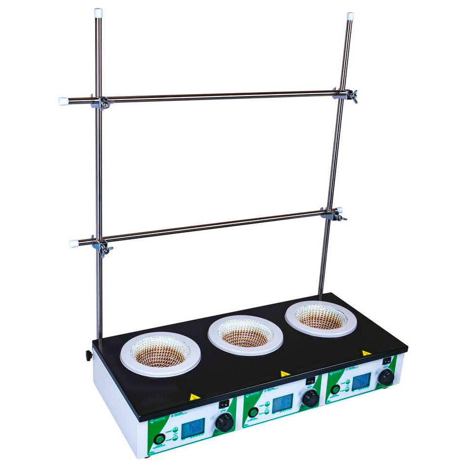Heating mantle EKROS-4100-3 (3×500 ml, 400 °C)