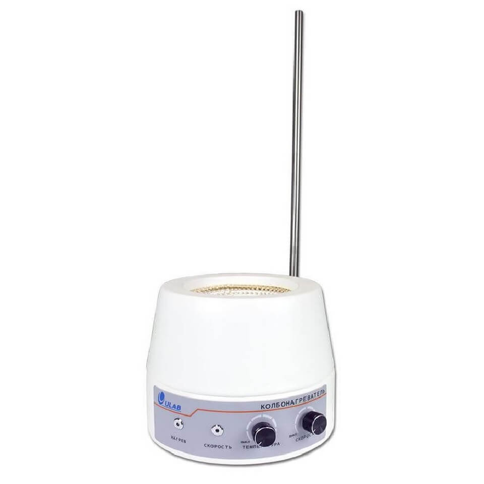 Heating mantle ULAB UT-4100S (500 ml, +450 °C, with stirring)