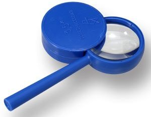 Aspherical magnifying glass LPI-463M-3.5x (3.5x, Ø 55 mm)