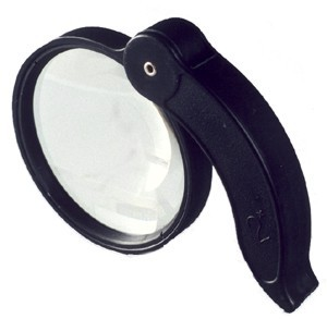 Magnifying glass LPK-471 folding, d=8cm, 2x (1991)