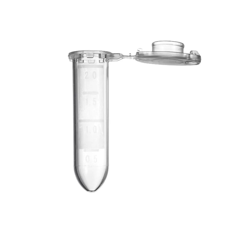 Aptaca mikrotsentrifuga naychalari (Eppendorf, 2 ml, bo'linmalar bilan)