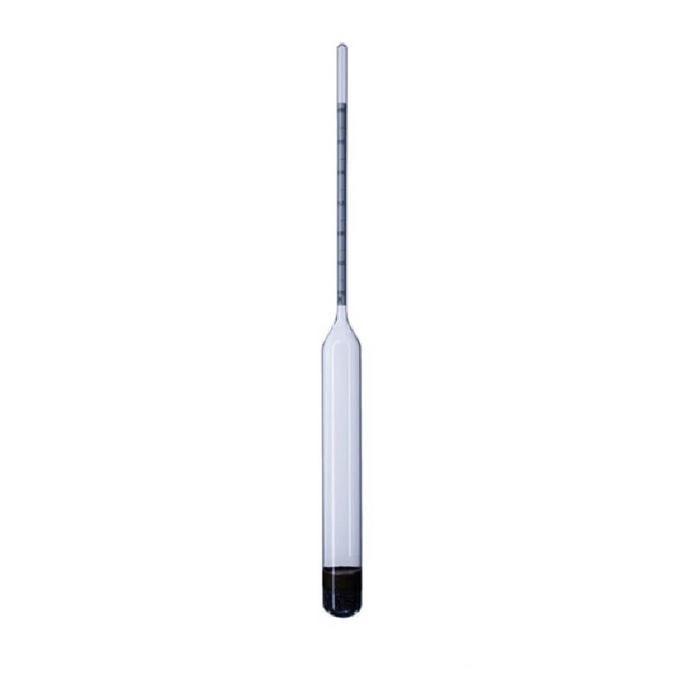 Hydrometer AN for oil, calibration for 20 °C