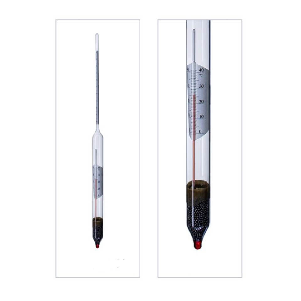 Hydrometer-sugar meter AST-2 with thermometer