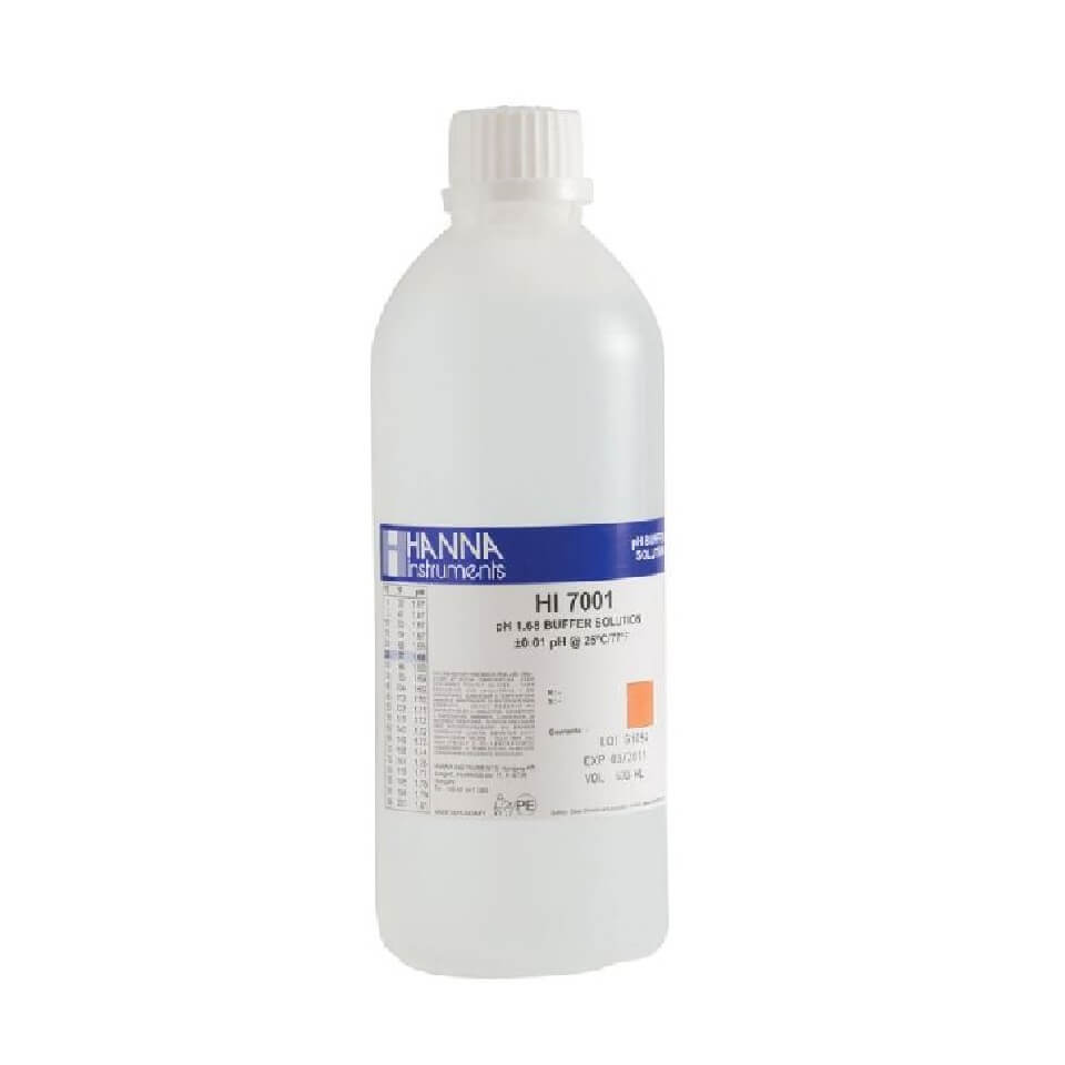 Раствор для калибровки HANNA HI 7001 L (pH 1,68; 500 мл)