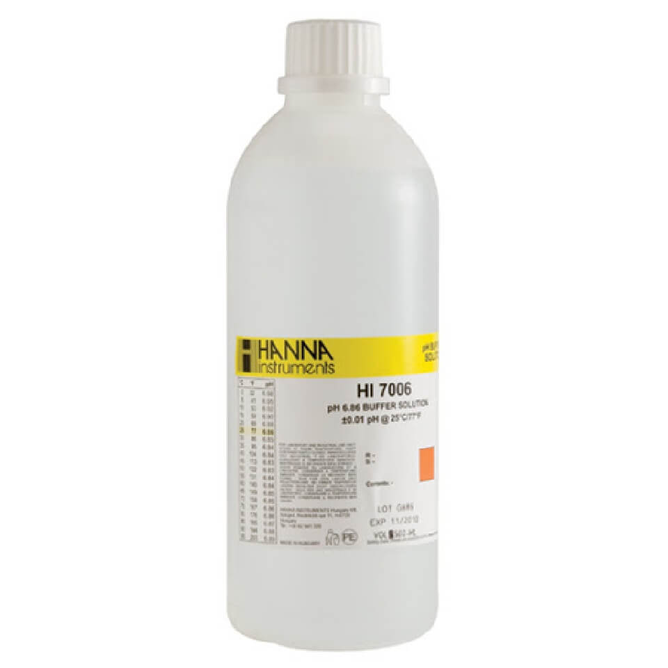 Раствор для калибровки HANNA HI 7006 L (pH-6,86; 500 мл)