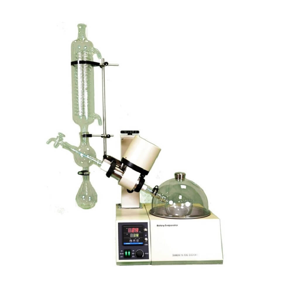 Rotary evaporator ULAB UL-2000E (150 rpm, 99 °C)