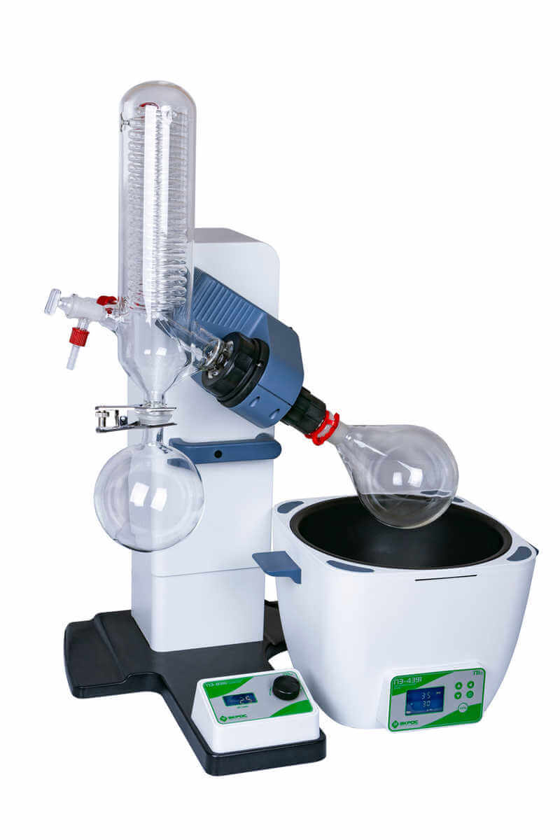 Rotary evaporator Ekroschim EKROS-8910 (300 rpm, 210 °C)