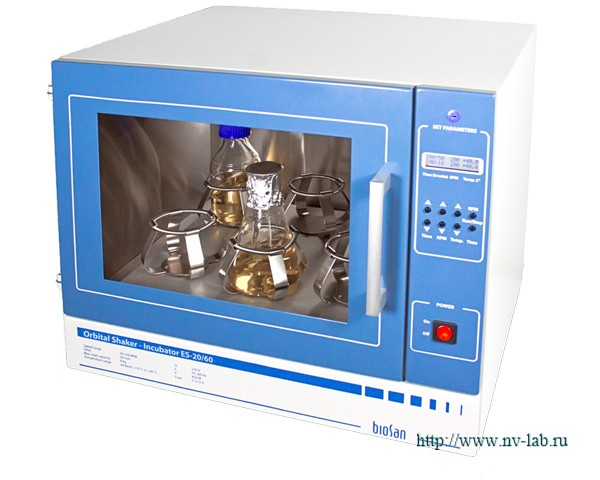 Shaker-incubator Biosan ES-20/60 (+25 ... +80 °C)
