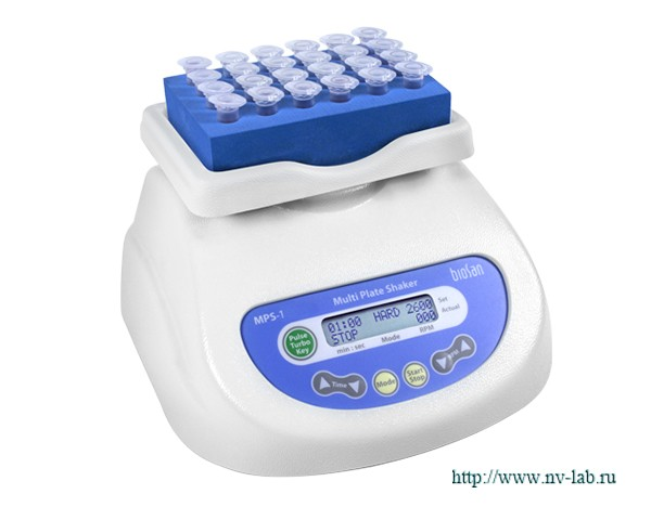 High-speed shaker BioSan MPS-1 for test tubes