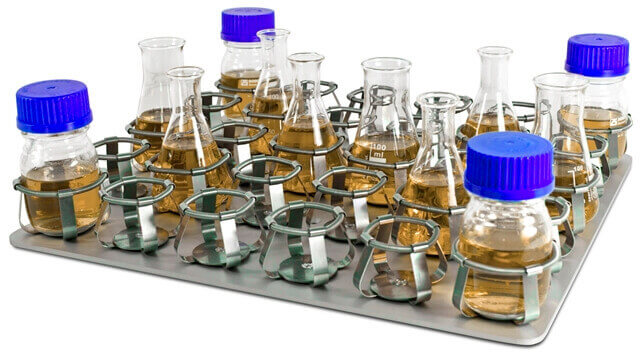 Platform BioSan P-30/100 (for PSU-20i and ES-20/60 shakers with holders for 30 pcs x 100 ml flasks, glasses)