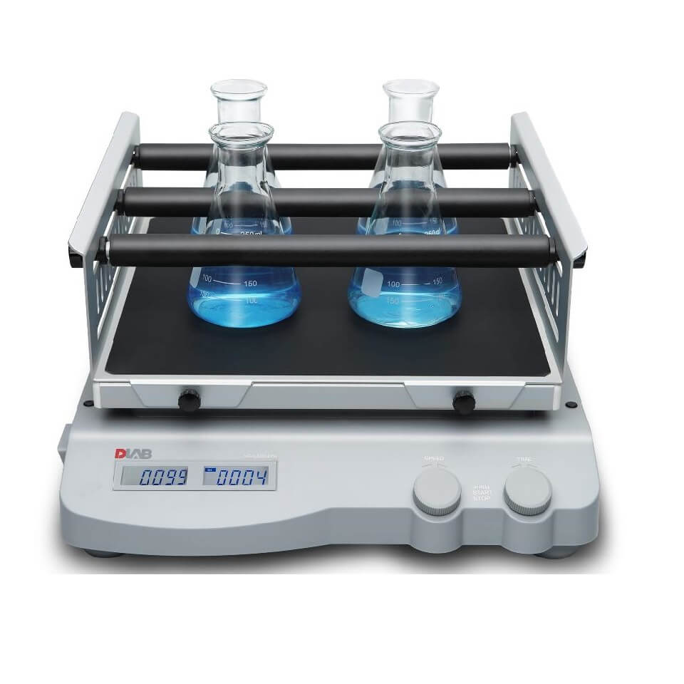Reciprocating shaker DLAB SK-L330-Pro (350 rpm, 7.5 kg, 320x320 mm) with platform SK330.1, art. 8032120100 + 18900027