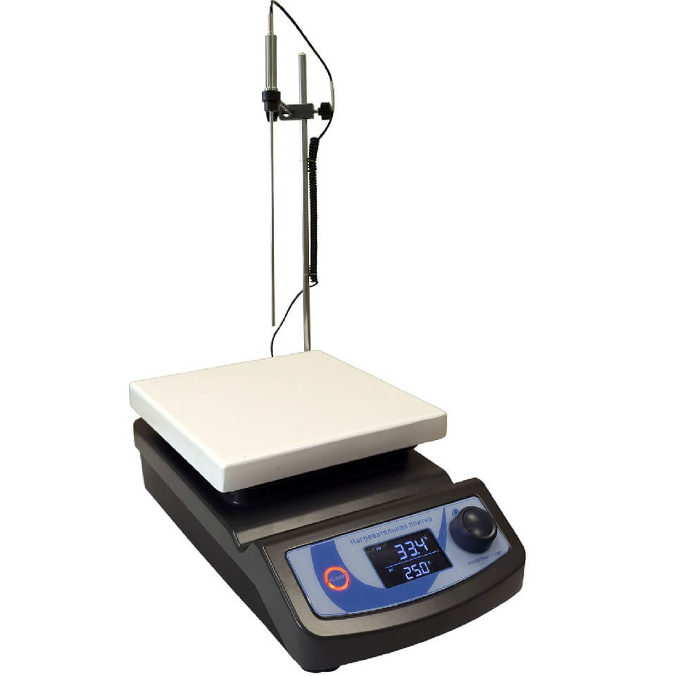 Heating plate ULAB UH-5400D (400 °C, 180x180 mm, ceramics)