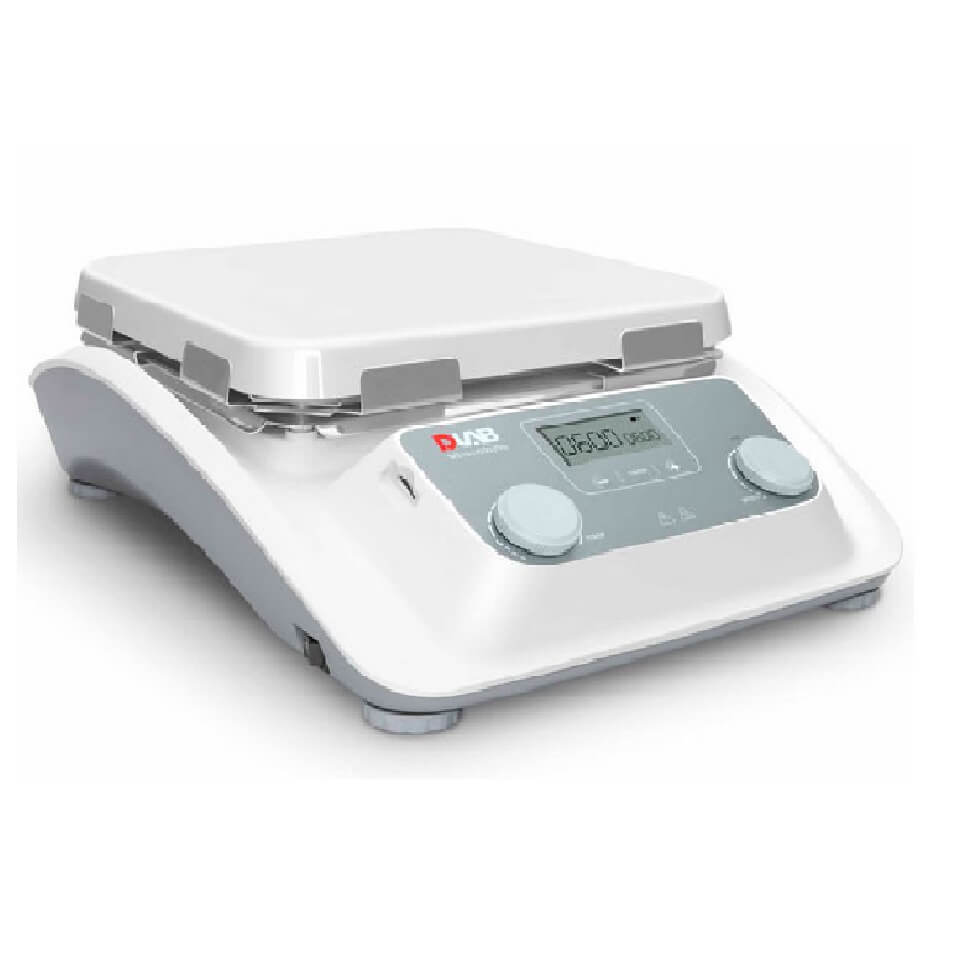 Heating plate ULAB UH-4510 (500 °C, 254x254 mm, glass ceramics)