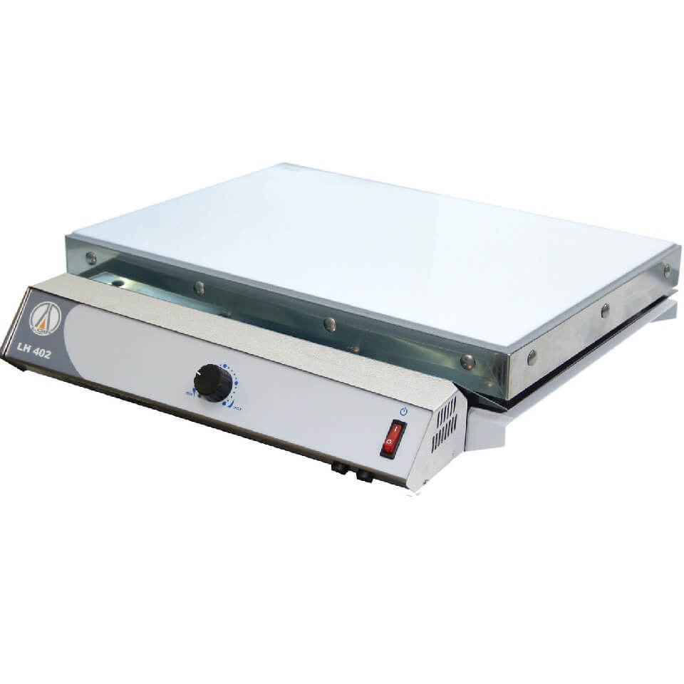 Heating plate LOIP LH-302 (375 °C, 460×320 mm, glass ceramics)