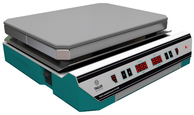 Heating plate Tagler PN-4030 (platform 300x400 mm, +330 gr.)