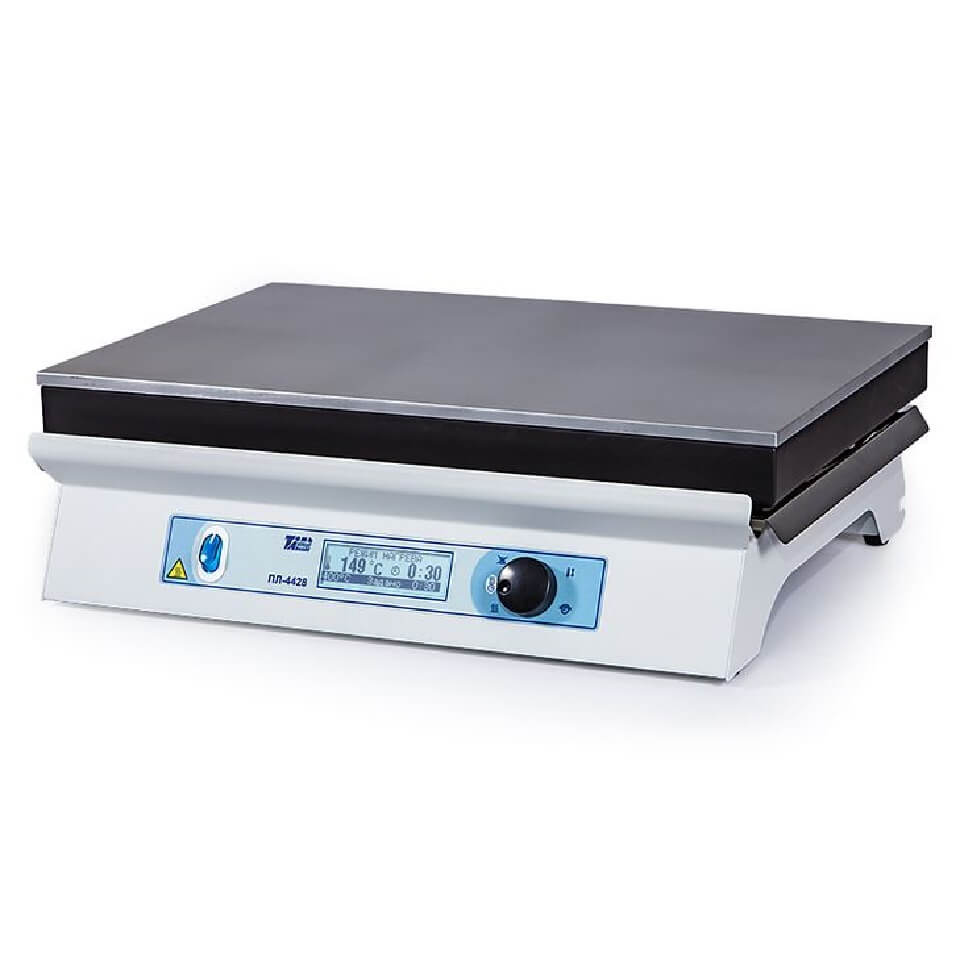 Heating plate TomAnalit PL-4428 (400 °C, 447×284 mm, duralumin)