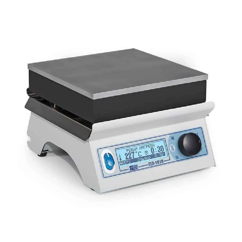Heating plate TomAnalit PL-1818 (400 °C, 180×180 mm, duralumin)