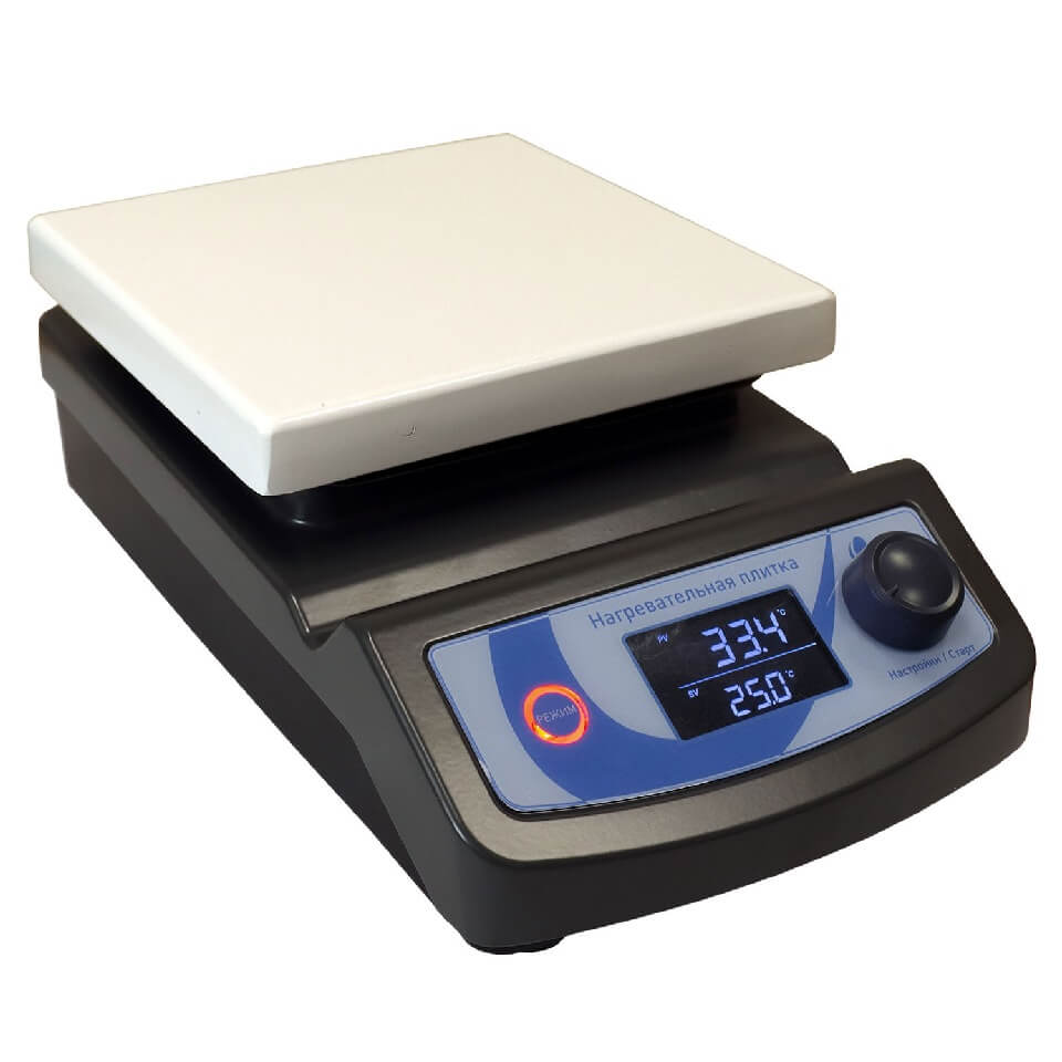 Heating plate ULAB UH-4400D (400 °C, 180x180 mm, ceramics)