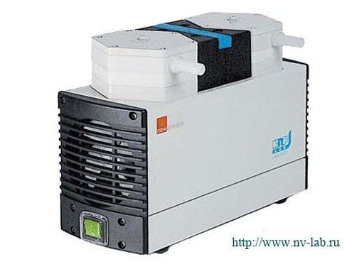 Mini-diaphragm pump N 810 FT.18 (10 l/min, 100 mbar, IP44) (KNF, Germany)