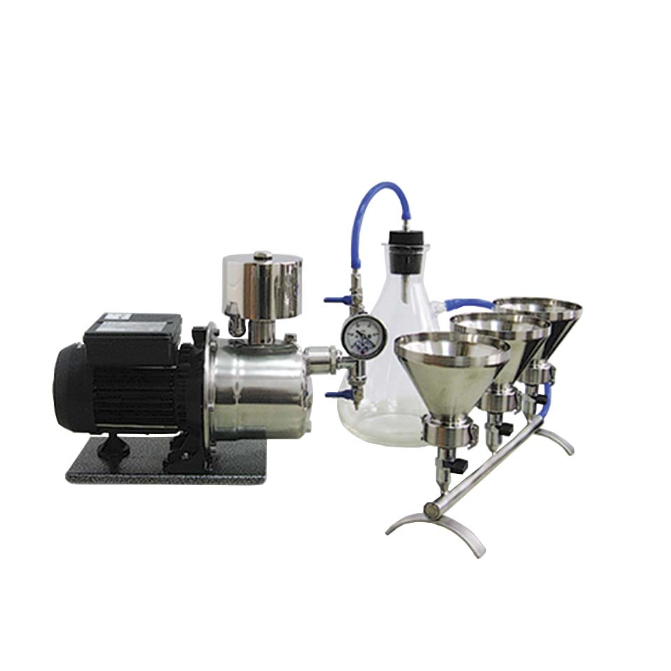 Vacuum filtration device for assessing the purity of petroleum products PVF-35/5 B (M)