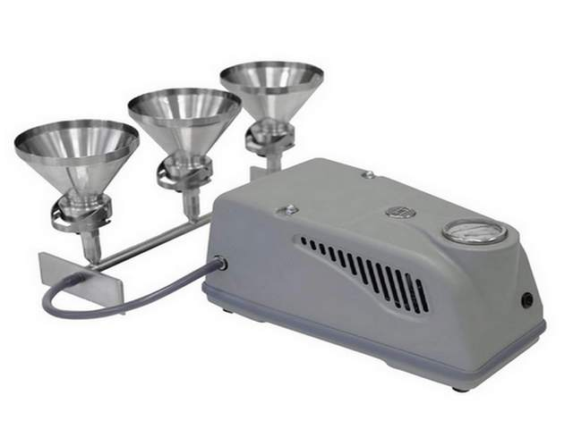 Vacuum filtration device for microbiological research PVF-47/4 B