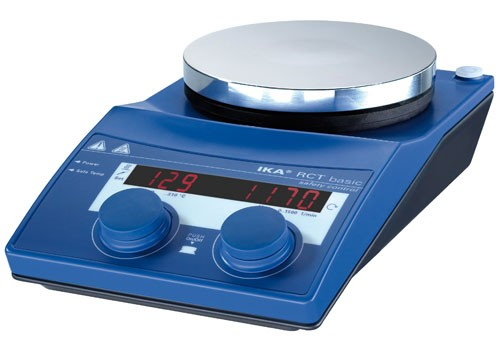 Magnetic stirrer IKA RCT basic safety control (20 l, 50…1500 rpm, 310 °C)