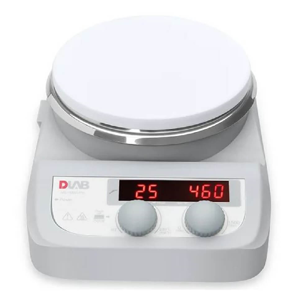 Magnetic stirrer DLAB MS-H280-Pro, var. 1 (3 l, 200…1500 rpm, 280 °C), art. 8130101212 + 18900016
