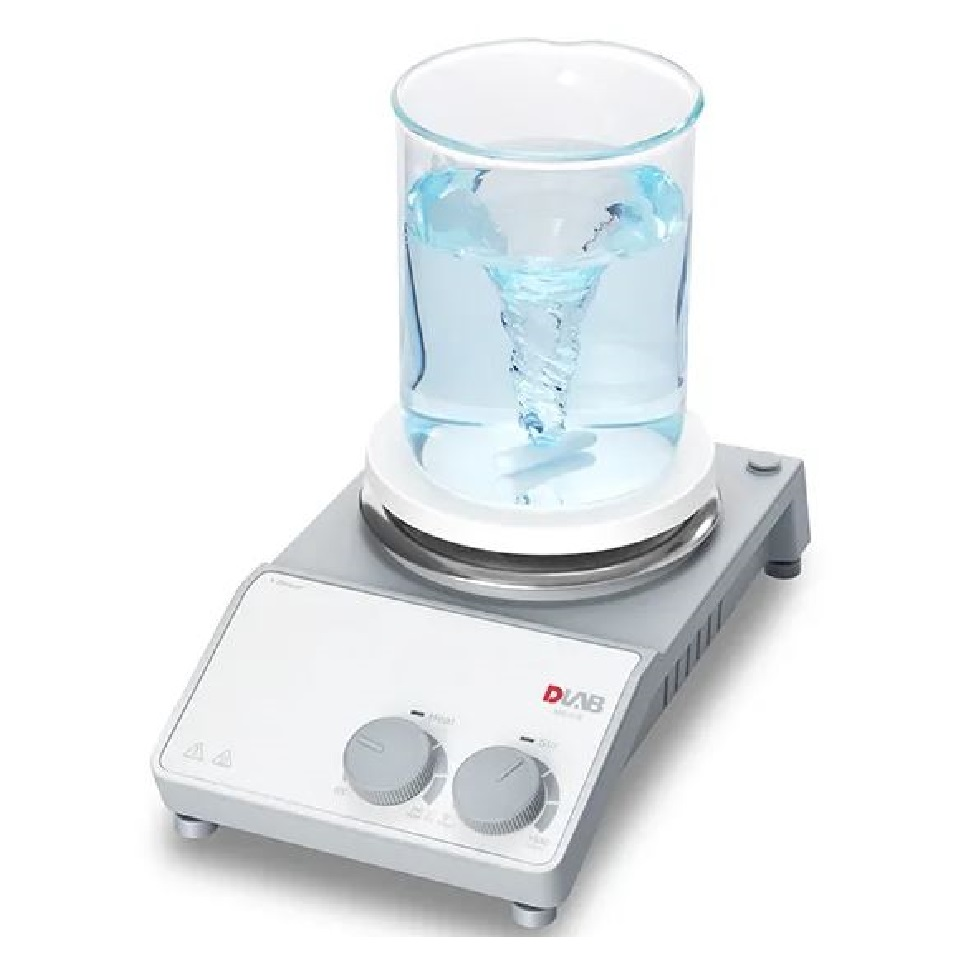 Magnetic stirrer DLAB MS-H-S (20 l, 0…1500 rpm, 340 °C), art. 8030211010