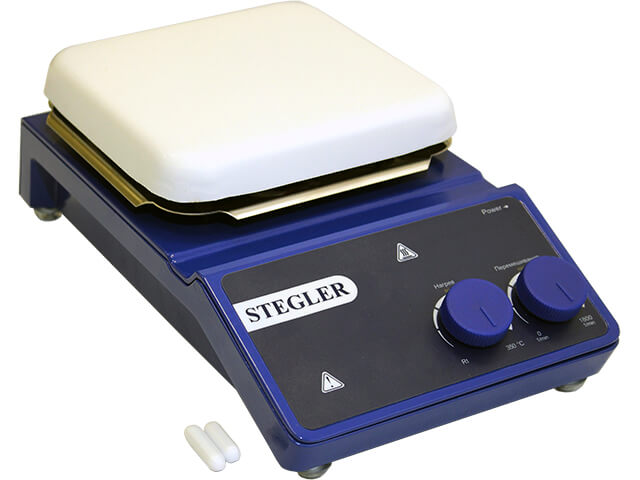 Magnetic stirrer Stegler HS-Pro (20 l, 200…1500 rpm, 380 °C)