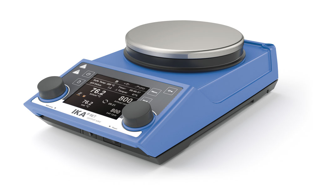 Magnetic stirrer IKA RET control visc (20 l, 50…1700 rpm, 340 °C)