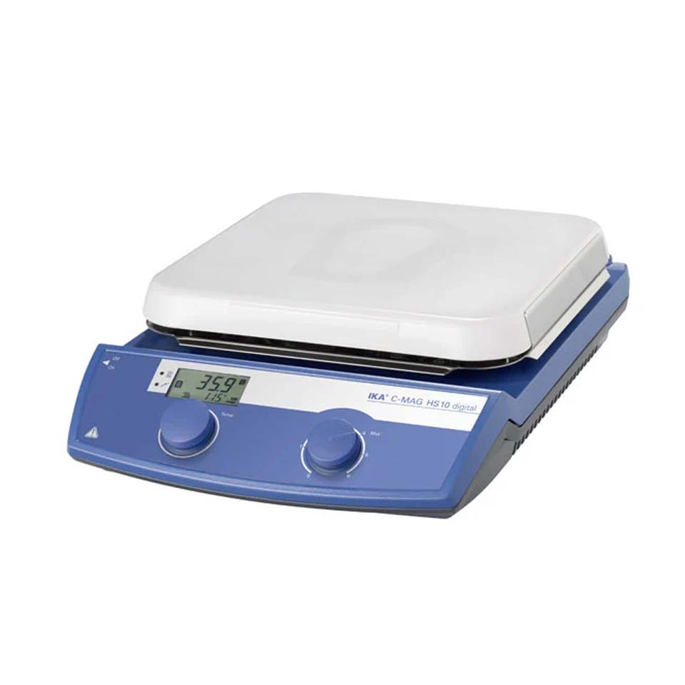 Magnetic stirrer IKA C-mag HS 10 digital (15 l, 100…1500 rpm, 500 ºC)