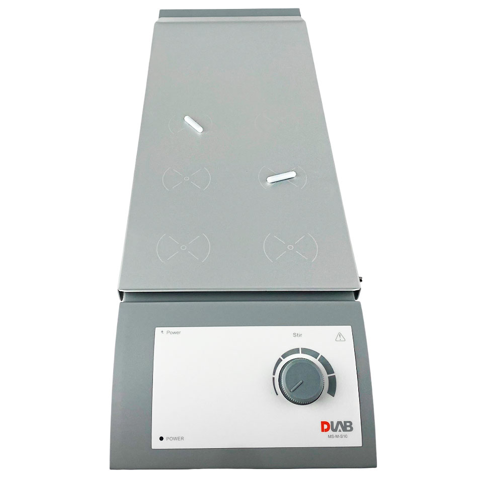 Magnetic stirrer DLAB MS-M-S10 (10-seater, 10x0.4 l, 0...1100 rpm), art. 8030140013