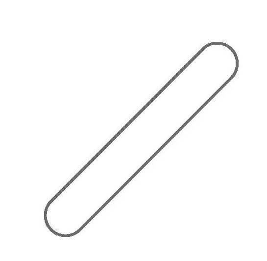 Set of stirrers IKA IKAFLON 80 round (Ø10×80 mm, 5 pcs/pack)