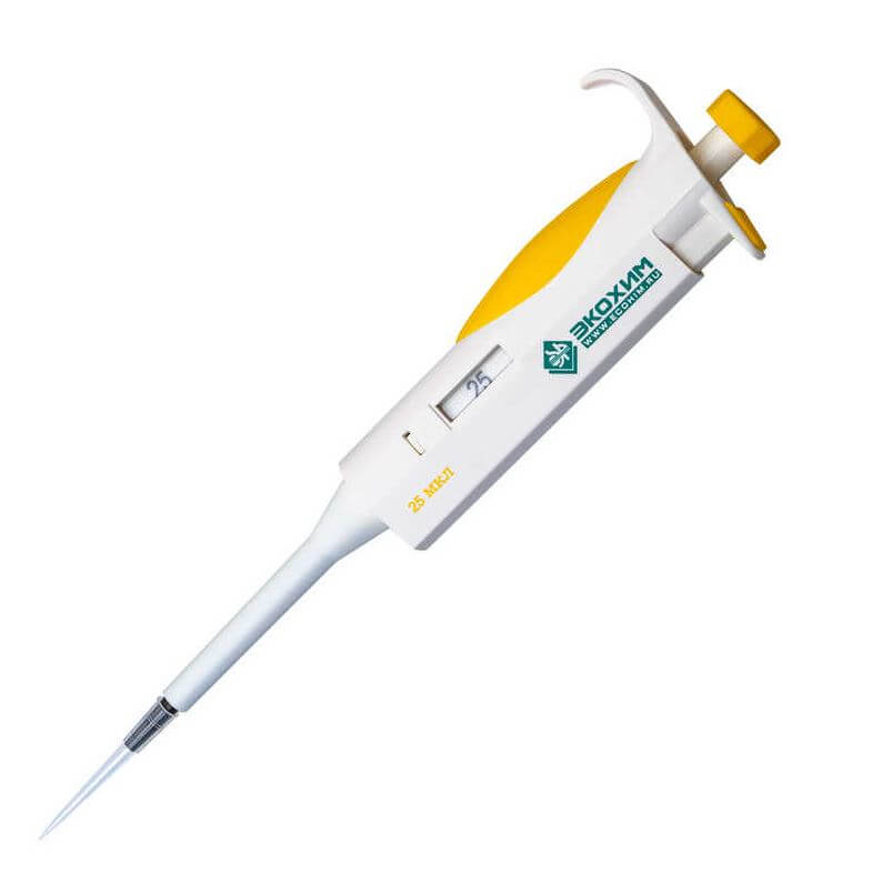 Dispenser Ecokhim OF-1-25 (25 µl, 1-channel, mechanical)