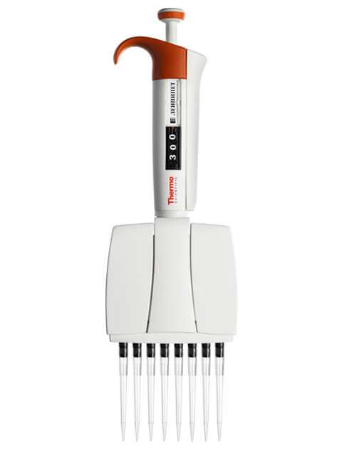 Dispenser Lenpipet LIGHT 30-300 µl (8-channel, mechanical)