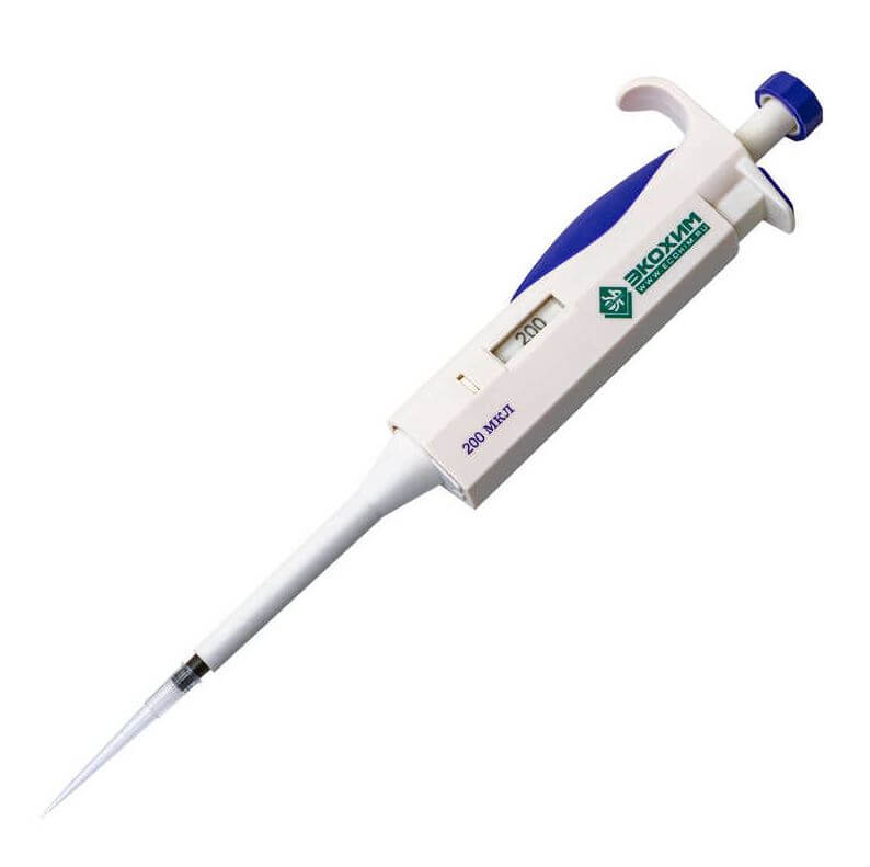 Dispenser Ecokhim OF-1-200 (200 µl, 1-channel, mechanical)