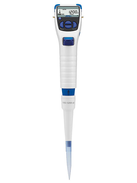 Dispenser AND MPA-1200 100-1200 µl (1-channel, electronic)