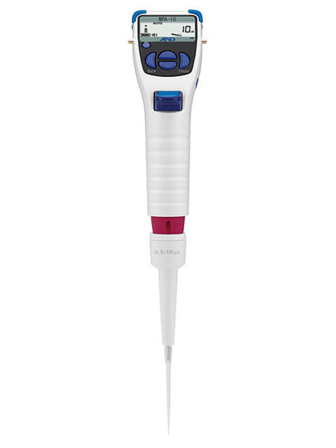 Dispenser AND MPA-10 0.5-10 µl (1-channel, electronic)