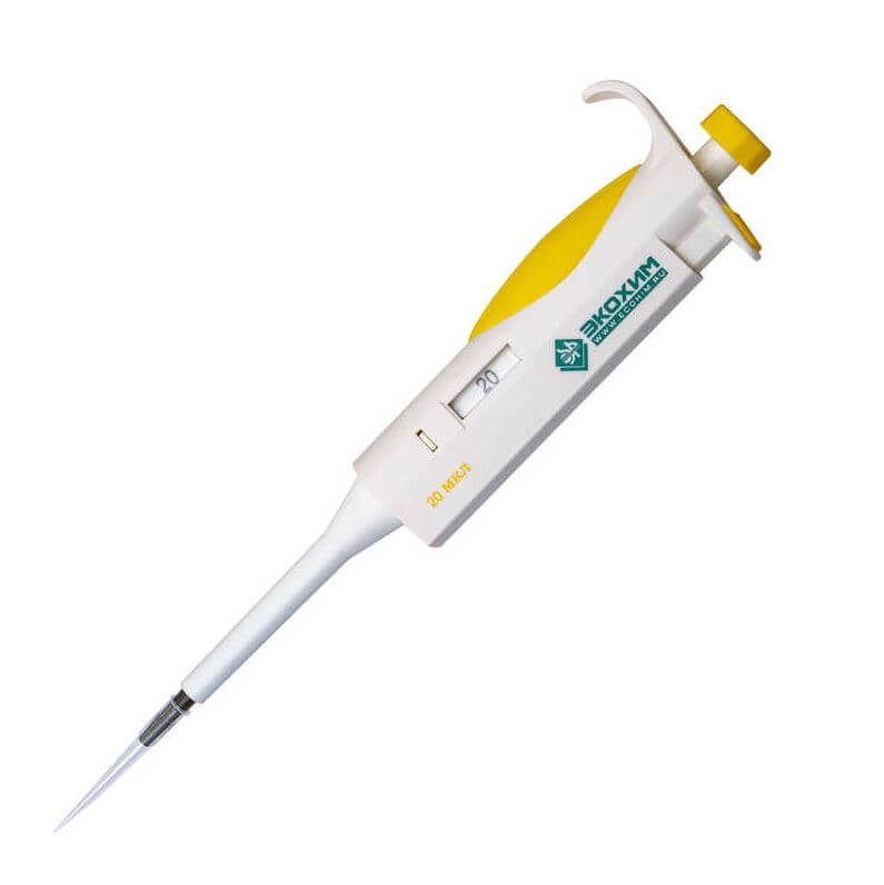 Dispenser Ecokhim OF-1-20 (20 µl, 1-channel, mechanical)