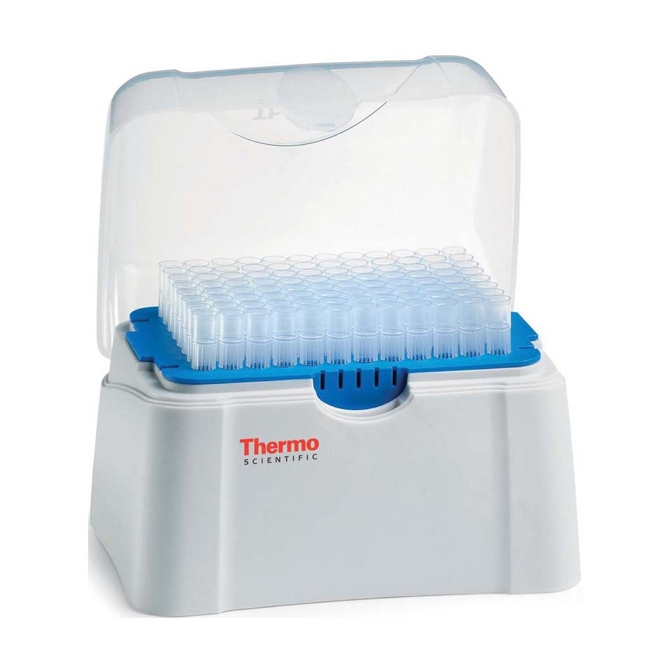 Lenpipet tip Finntip Flex Filter 1200 (96 pcs. in a stand, with sterile filter, art. 94056810)