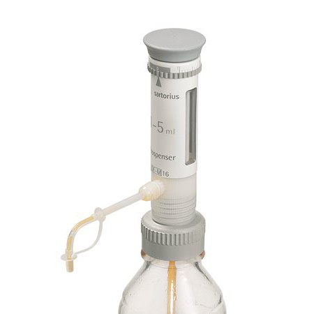 Mechanical dispenser bottle dispenser Biohit 1-channel variable volume 10-60 ml